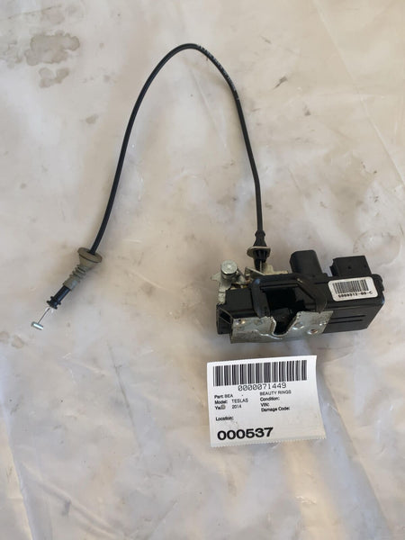 2014 TESLA Model S Hatchback Front Door Lock Latch Actuator Right Passenger Side
