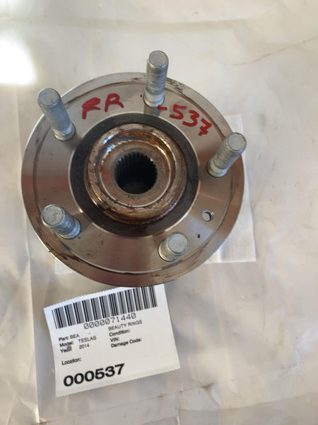 2014 TESLA S Hatchback Front Wheel Hub Bearing Left Driver Side LH OEM