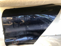 2014 TESLA S Rear Door Shell Paint Code PMMB Pacific Blue Metallic Driver Side