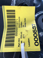 2014 TESLA S Rear Door Shell Paint Code PMMB Pacific Blue Metallic Driver Side
