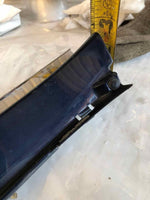 2014 TESLA S Rocker Molding Side Skirt PMMB Pacific Blue Metallic Passenger Side