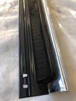 2014 TESLA S Rocker Molding Side Skirt PMMB Pacific Blue Metallic Driver Side LH
