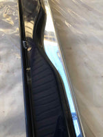 2014 TESLA S Rocker Molding Side Skirt PMMB Pacific Blue Metallic Driver Side LH