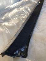 2014 TESLA S Rocker Molding Side Skirt PMMB Pacific Blue Metallic Driver Side LH