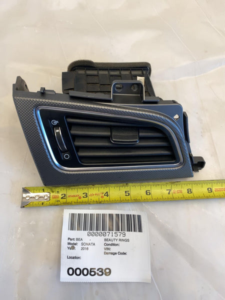 2016 HYUNDAI SONATA Front AC Air Conditioner Heater Vents Left Driver Side LH
