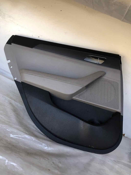 2015 - 2017 HYUNDAI SONATA Sedan Rear Door Trim Panel Grey Left Driver Side LH