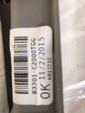 2015 - 2017 HYUNDAI SONATA Sedan Rear Door Trim Panel Grey Left Driver Side LH