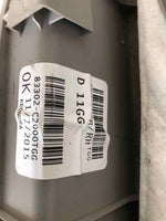 2015 - 2017 HYUNDAI SONATA Sedan Rear Door Trim Panel Grey Right Passenger Side