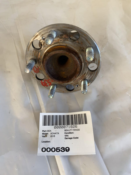 2015 - 2019 HYUNDAI SONATA Rear Wheel Hub & Bearing Assembly Left Driver Side LH